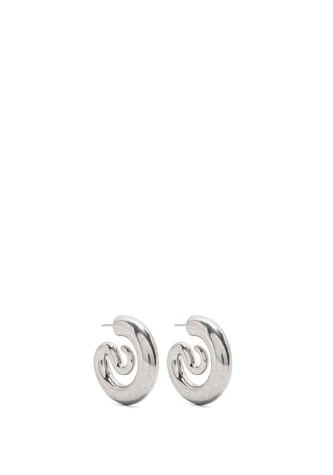 orecchini serpent hoops small unisex argento PANCONESI | CAO-EA915-PSILVER